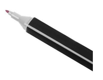 48-Pack - Markerpenner med etuier - Dobbeltsidig flerfarget penn